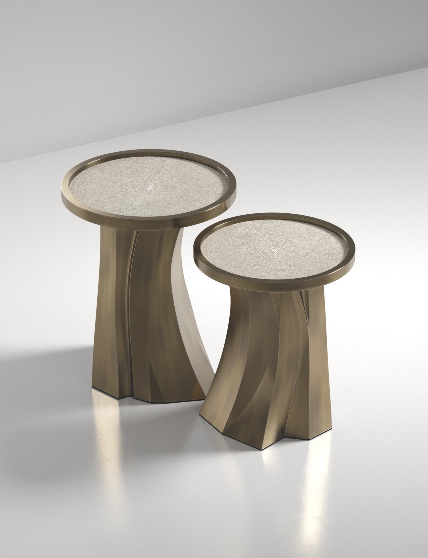 R&Y AugoustiAlma Nesting Side Tables边几